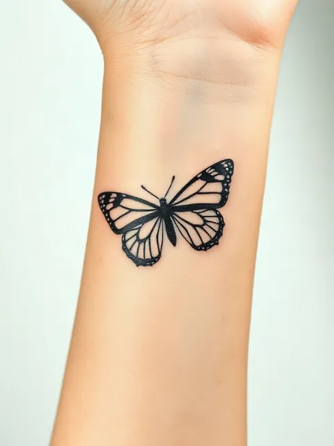 original butterfly tattoo photo