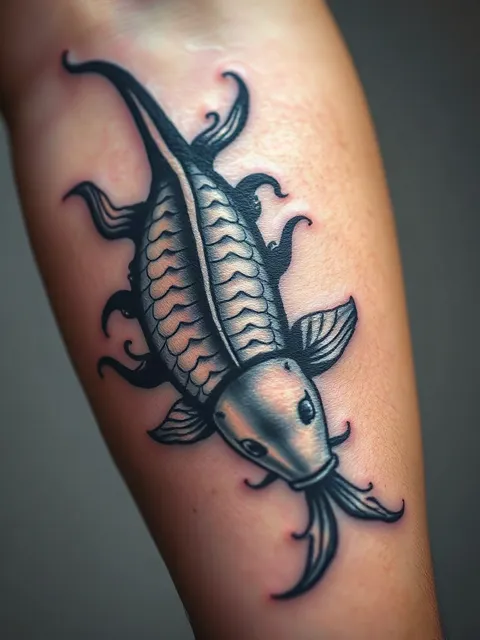 original koi tattoo photo